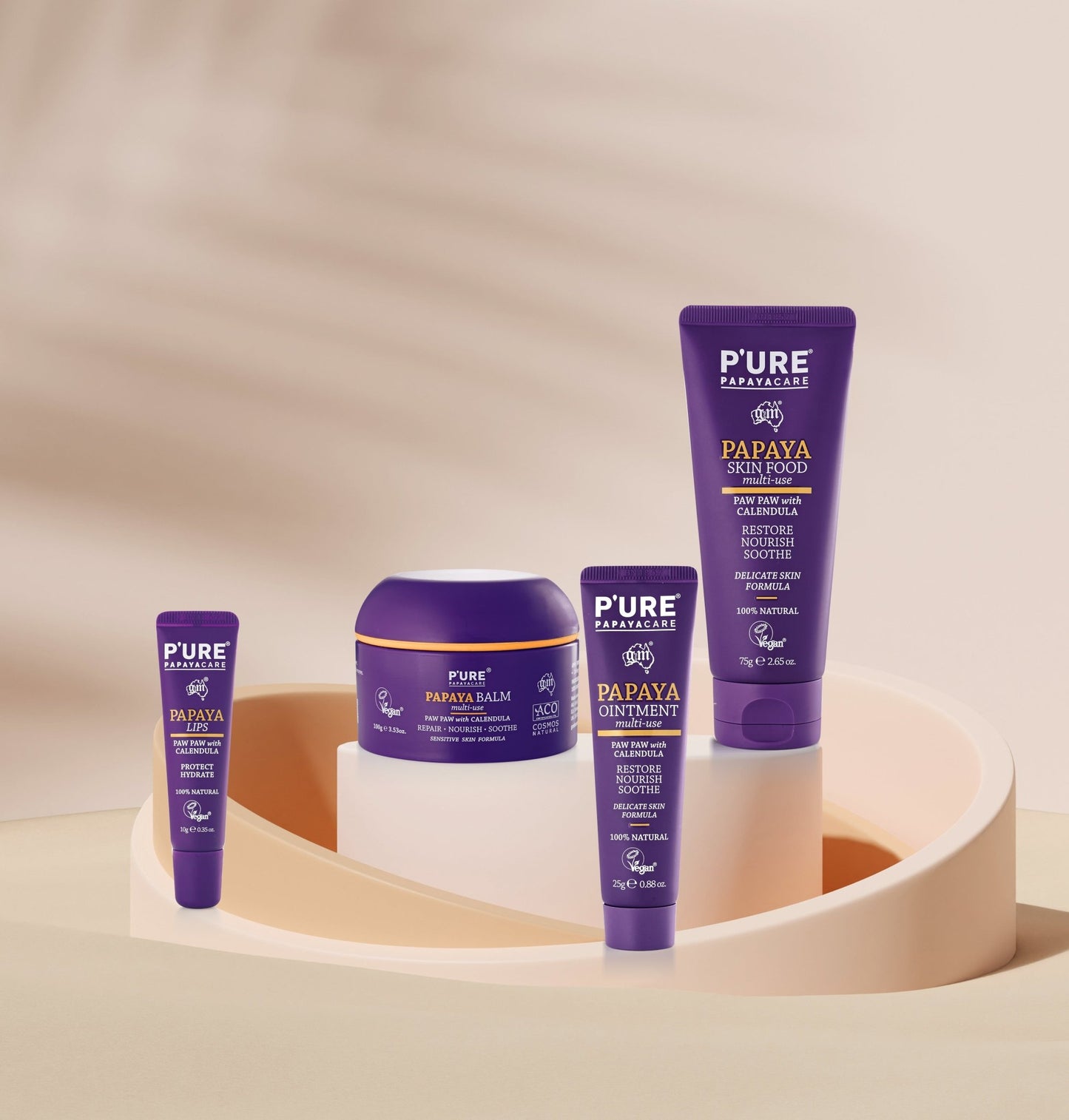 Natural Paw Paw Eye Serum 25ml Serum for Tired Eyes & Fine Lines - P'URE Papayacare Natural & Organic skin care
