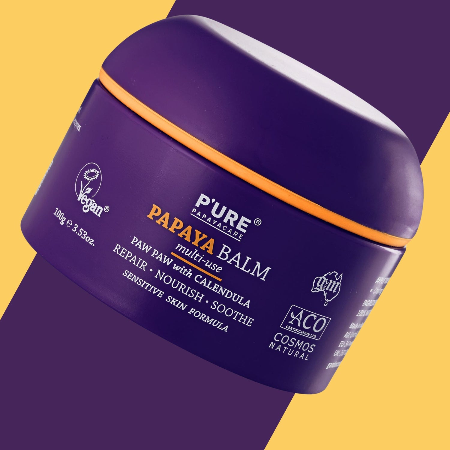 P’URE Papayacare natural eczema and dry skin care range UK